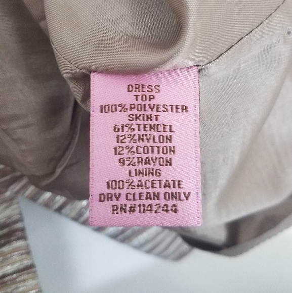 Eliza J Gold One Shoulder Dress Size 12 - Picture 5 of 8